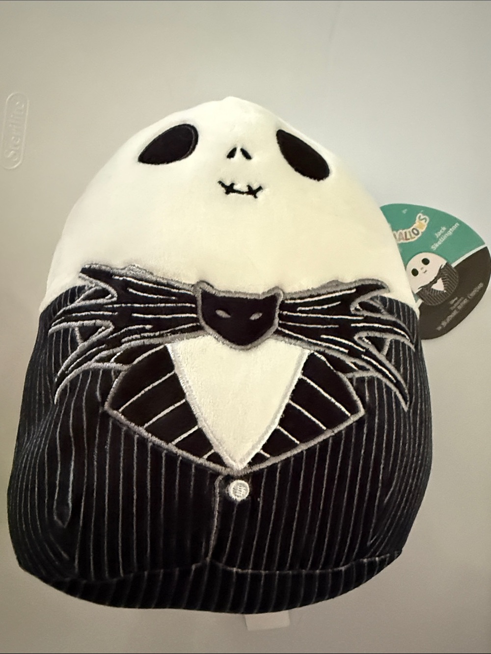 Brand new 12” Nightmare before Christmas Jack Skellington squishmallow